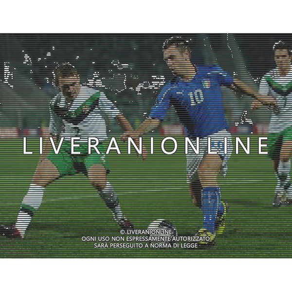 Qualificazioni ai Campionati Europei UEFA EURO 2012 Gruppo C Pescara - 11.10.2011 Italia-Irlanda del Nord Nella Foto:Antonio Cassano /Ph.Vitez-Ag. Aldo Liverani