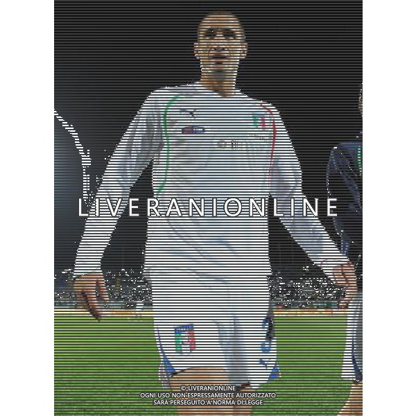 Qualificazioni ai Campionati Europei UEFA EURO 2012 Gruppo C Pescara - 11.10.2011 Italia-Irlanda del Nord Nella Foto:Giorgio Chiellini /Ph.Vitez-Ag. Aldo Liverani