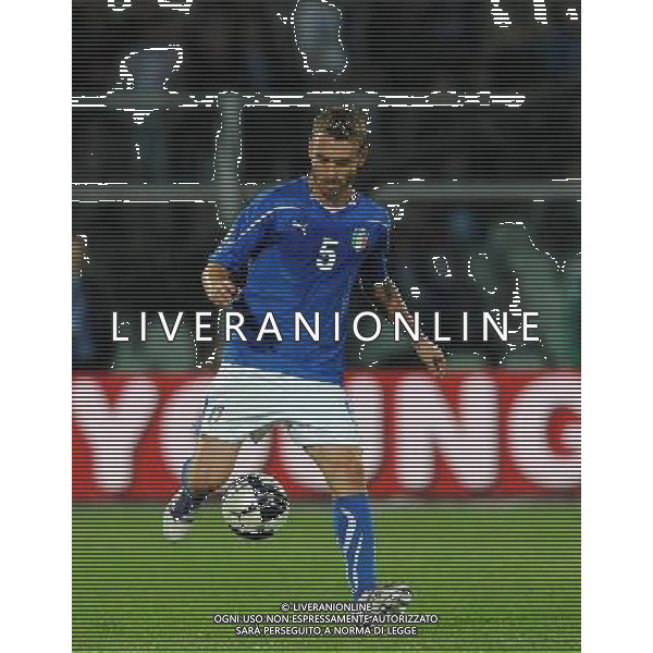 Qualificazioni ai Campionati Europei UEFA EURO 2012 Gruppo C Pescara - 11.10.2011 Italia-Irlanda del Nord Nella Foto:Daniele De Rossi /Ph.Vitez-Ag. Aldo Liverani