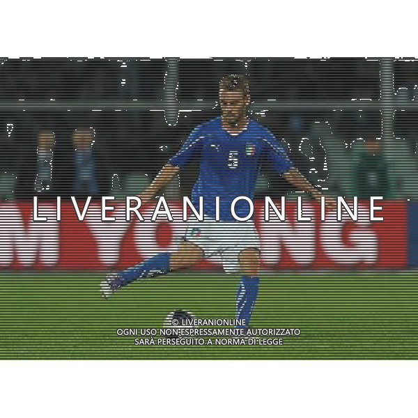 Qualificazioni ai Campionati Europei UEFA EURO 2012 Gruppo C Pescara - 11.10.2011 Italia-Irlanda del Nord Nella Foto:Daniele De Rossi /Ph.Vitez-Ag. Aldo Liverani