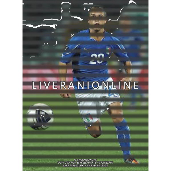 Qualificazioni ai Campionati Europei UEFA EURO 2012 Gruppo C Pescara - 11.10.2011 Italia-Irlanda del Nord Nella Foto:Sebastian Giovinco /Ph.Vitez-Ag. Aldo Liverani