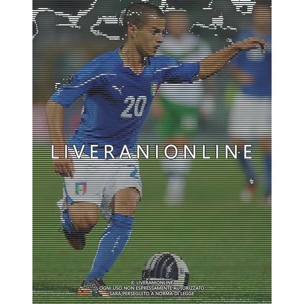 Qualificazioni ai Campionati Europei UEFA EURO 2012 Gruppo C Pescara - 11.10.2011 Italia-Irlanda del Nord Nella Foto:Sebastian Giovinco /Ph.Vitez-Ag. Aldo Liverani