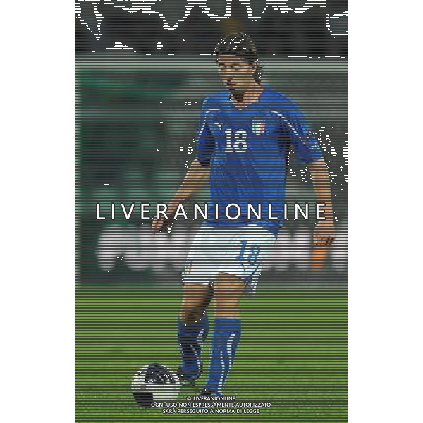Qualificazioni ai Campionati Europei UEFA EURO 2012 Gruppo C Pescara - 11.10.2011 Italia-Irlanda del Nord Nella Foto:Riccardo Montolivo /Ph.Vitez-Ag. Aldo Liverani