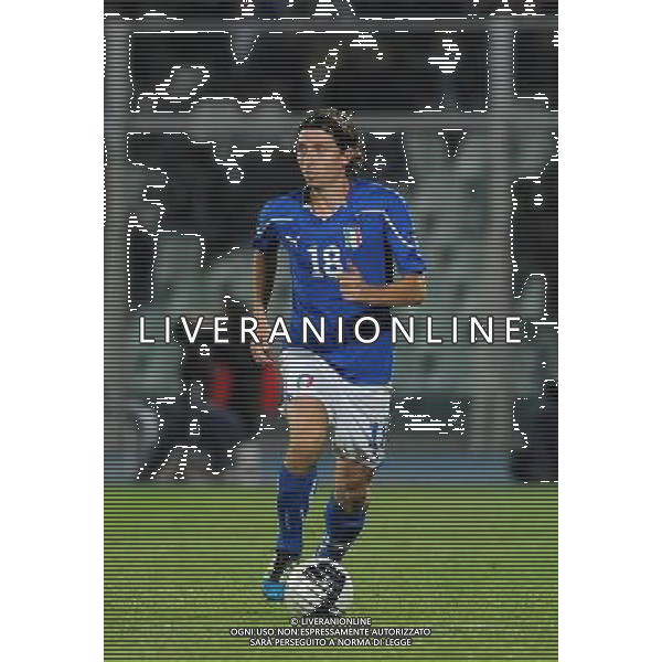 Qualificazioni ai Campionati Europei UEFA EURO 2012 Gruppo C Pescara - 11.10.2011 Italia-Irlanda del Nord Nella Foto:Riccardo Montolivo /Ph.Vitez-Ag. Aldo Liverani