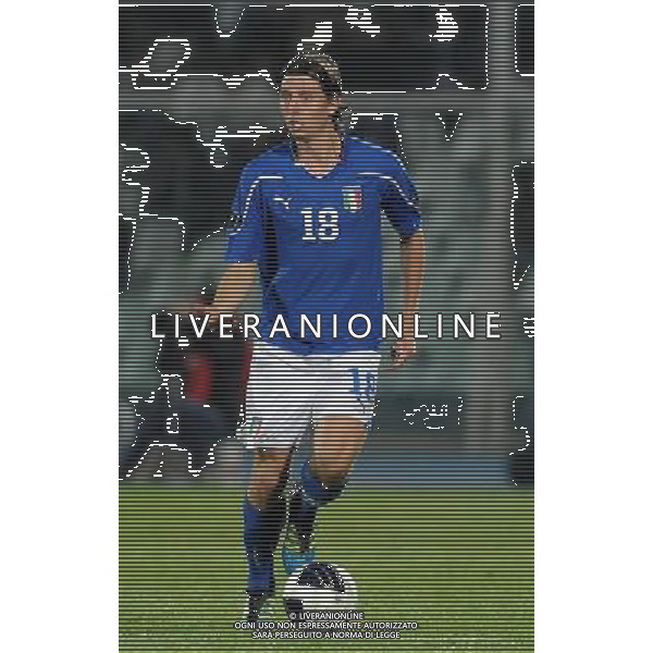 Qualificazioni ai Campionati Europei UEFA EURO 2012 Gruppo C Pescara - 11.10.2011 Italia-Irlanda del Nord Nella Foto:Riccardo Montolivo /Ph.Vitez-Ag. Aldo Liverani