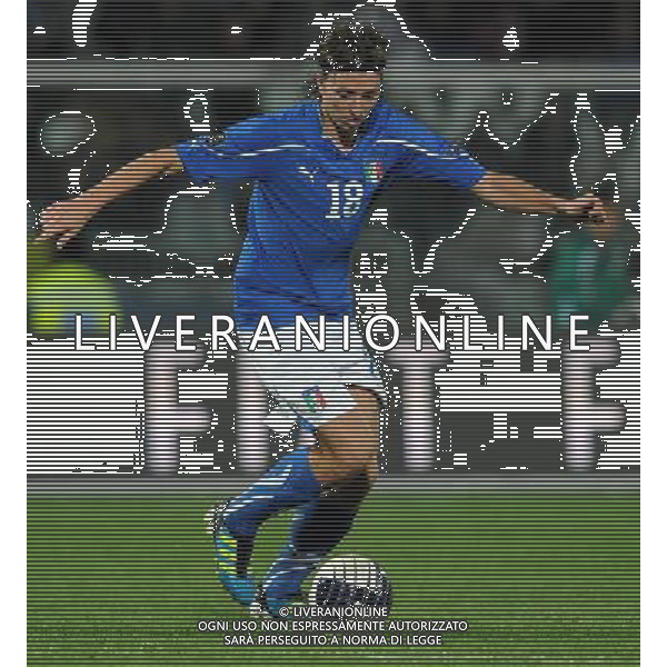 Qualificazioni ai Campionati Europei UEFA EURO 2012 Gruppo C Pescara - 11.10.2011 Italia-Irlanda del Nord Nella Foto:Riccardo Montolivo /Ph.Vitez-Ag. Aldo Liverani