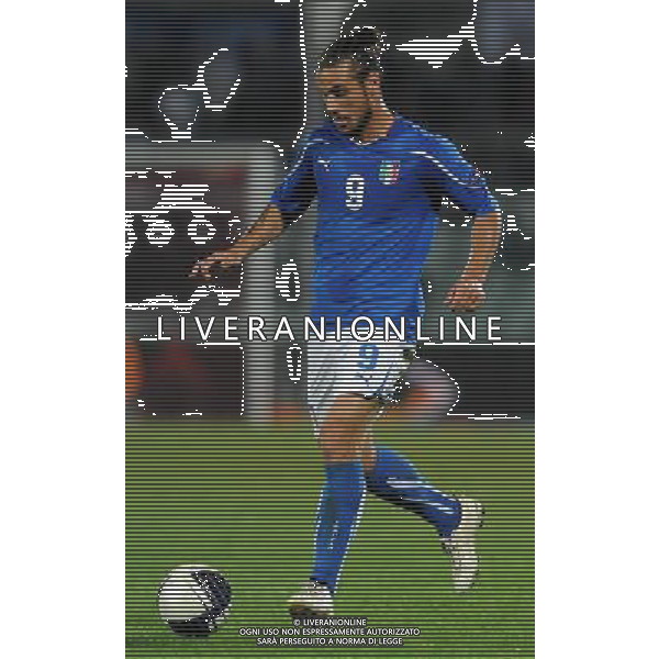 Qualificazioni ai Campionati Europei UEFA EURO 2012 Gruppo C Pescara - 11.10.2011 Italia-Irlanda del Nord Nella Foto:Pablo Daniel Osvaldo /Ph.Vitez-Ag. Aldo Liverani