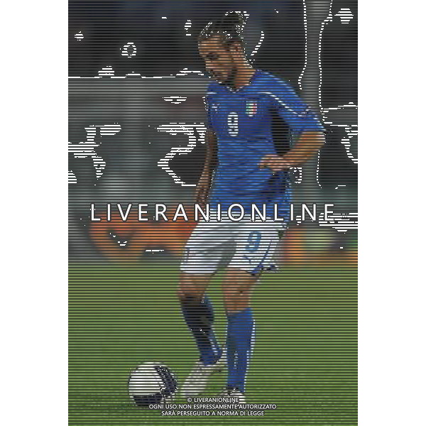 Qualificazioni ai Campionati Europei UEFA EURO 2012 Gruppo C Pescara - 11.10.2011 Italia-Irlanda del Nord Nella Foto:Pablo Daniel Osvaldo /Ph.Vitez-Ag. Aldo Liverani