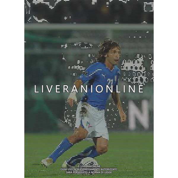 Qualificazioni ai Campionati Europei UEFA EURO 2012 Gruppo C Pescara - 11.10.2011 Italia-Irlanda del Nord Nella Foto:Andrea Pirlo /Ph.Vitez-Ag. Aldo Liverani