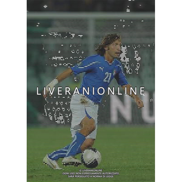 Qualificazioni ai Campionati Europei UEFA EURO 2012 Gruppo C Pescara - 11.10.2011 Italia-Irlanda del Nord Nella Foto:Andrea Pirlo /Ph.Vitez-Ag. Aldo Liverani