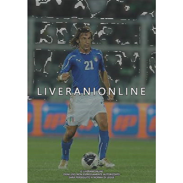 Qualificazioni ai Campionati Europei UEFA EURO 2012 Gruppo C Pescara - 11.10.2011 Italia-Irlanda del Nord Nella Foto:Andrea Pirlo /Ph.Vitez-Ag. Aldo Liverani