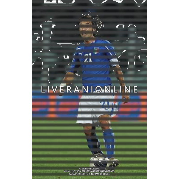 Qualificazioni ai Campionati Europei UEFA EURO 2012 Gruppo C Pescara - 11.10.2011 Italia-Irlanda del Nord Nella Foto:Andrea Pirlo /Ph.Vitez-Ag. Aldo Liverani