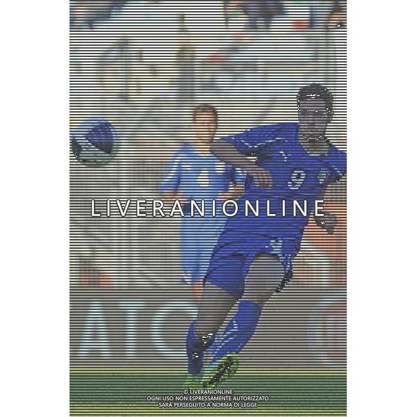 Rieti - 11/10/2011 - Stadio Centro dâ€™Italia-Manlio Scopigno - Qualificazioni Europeo Under 21 - Italia vs Turchia - nella foto: Mattia Destro Â© Fabrizio Corradetti - Ag. Aldo Liverani sas