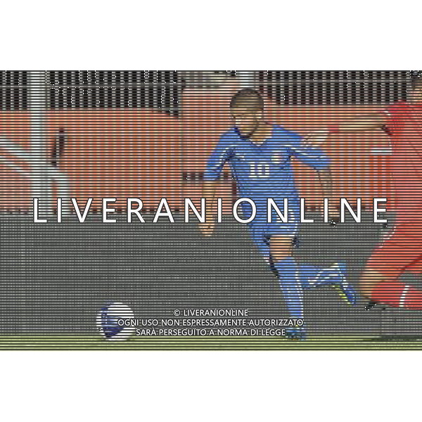 Rieti - 11/10/2011 - Stadio Centro dâ€™Italia-Manlio Scopigno - Qualificazioni Europeo Under 21 - Italia vs Turchia - nella foto: Lorenzo Insigne Â© Fabrizio Corradetti - Ag. Aldo Liverani sas