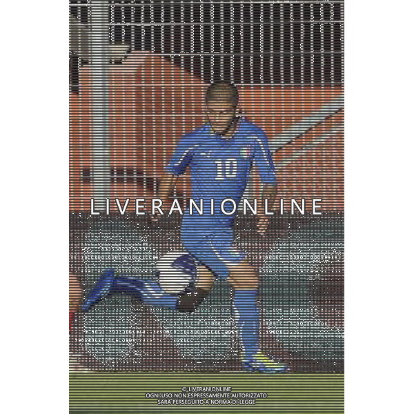 Rieti - 11/10/2011 - Stadio Centro dâ€™Italia-Manlio Scopigno - Qualificazioni Europeo Under 21 - Italia vs Turchia - nella foto: Lorenzo Insigne Â© Fabrizio Corradetti - Ag. Aldo Liverani sas