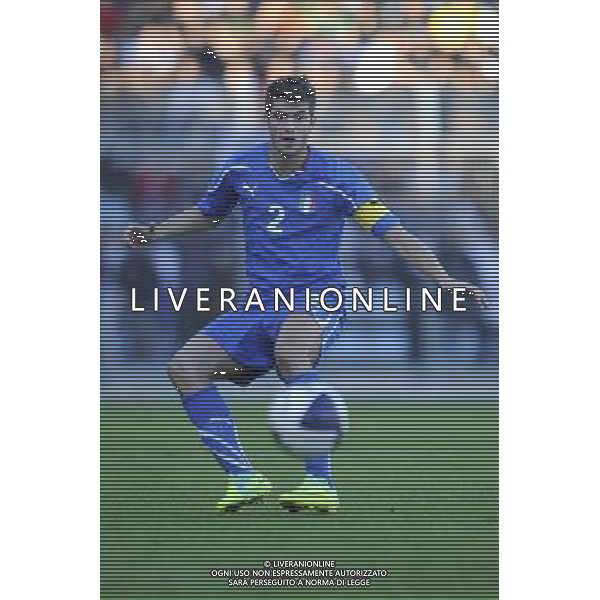 Rieti - 11/10/2011 - Stadio Centro dâ€™Italia-Manlio Scopigno - Qualificazioni Europeo Under 21 - Italia vs Turchia - nella foto: Davide Santon Â© Fabrizio Corradetti - Ag. Aldo Liverani sas