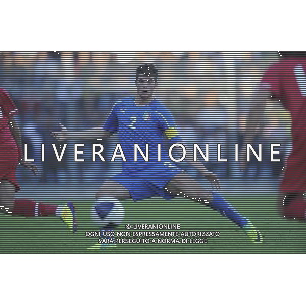 Rieti - 11/10/2011 - Stadio Centro dâ€™Italia-Manlio Scopigno - Qualificazioni Europeo Under 21 - Italia vs Turchia - nella foto: Davide Santon Â© Fabrizio Corradetti - Ag. Aldo Liverani sas