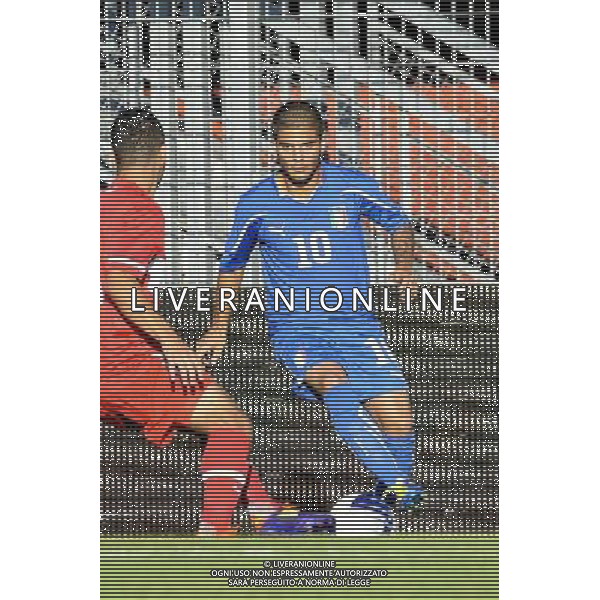 Rieti - 11/10/2011 - Stadio Centro dâ€™Italia-Manlio Scopigno - Qualificazioni Europeo Under 21 - Italia vs Turchia - nella foto: Lorenzo Insigne Â© Fabrizio Corradetti - Ag. Aldo Liverani sas