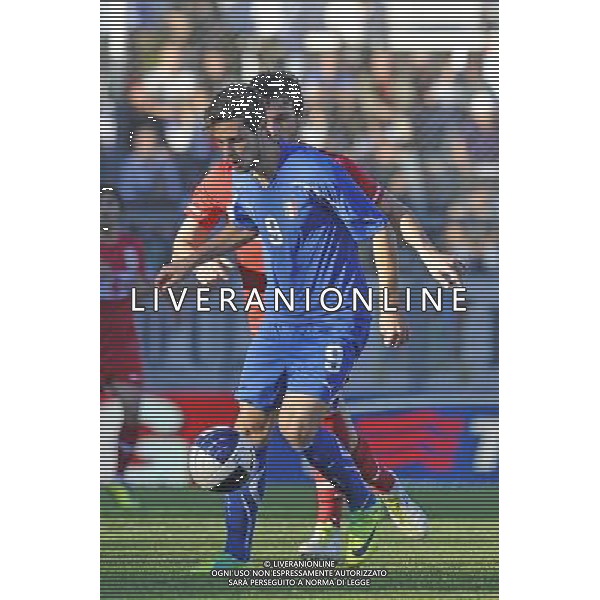 Rieti - 11/10/2011 - Stadio Centro dâ€™Italia-Manlio Scopigno - Qualificazioni Europeo Under 21 - Italia vs Turchia - nella foto: Mattia Destro Â© Fabrizio Corradetti - Ag. Aldo Liverani sas