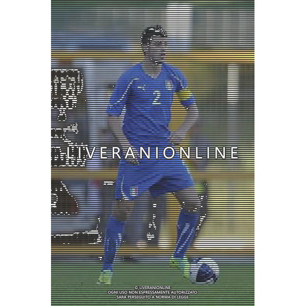 Rieti - 11/10/2011 - Stadio Centro dâ€™Italia-Manlio Scopigno - Qualificazioni Europeo Under 21 - Italia vs Turchia - nella foto: Davide Santon Â© Fabrizio Corradetti - Ag. Aldo Liverani sas