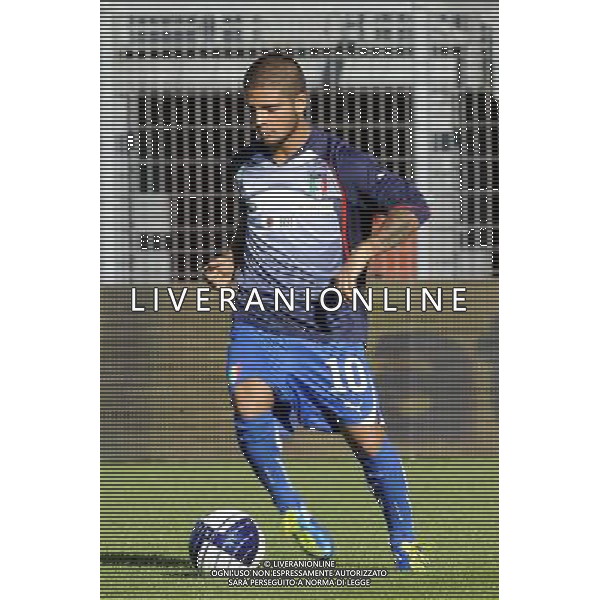 Rieti - 11/10/2011 - Stadio Centro dâ€™Italia-Manlio Scopigno - Qualificazioni Europeo Under 21 - Italia vs Turchia - nella foto: Lorenzo Insigne Â© Fabrizio Corradetti - Ag. Aldo Liverani sas