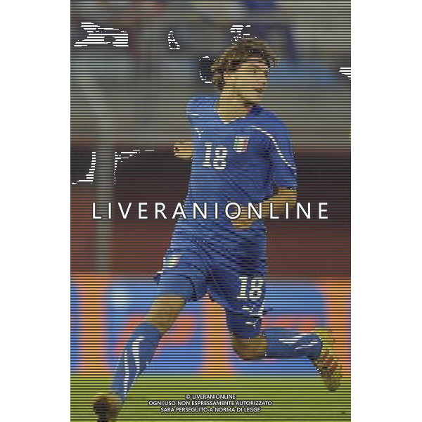 Rieti - 11/10/2011 - Stadio Centro dâ€™Italia-Manlio Scopigno - Qualificazioni Europeo Under 21 - Italia vs Turchia - nella foto: Alberto Paloschi Â© Fabrizio Corradetti - Ag. Aldo Liverani sas