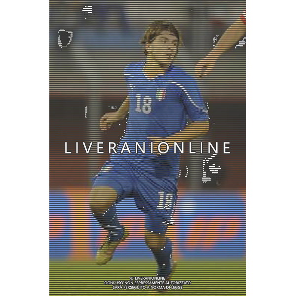 Rieti - 11/10/2011 - Stadio Centro dâ€™Italia-Manlio Scopigno - Qualificazioni Europeo Under 21 - Italia vs Turchia - nella foto: Alberto Paloschi Â© Fabrizio Corradetti - Ag. Aldo Liverani sas