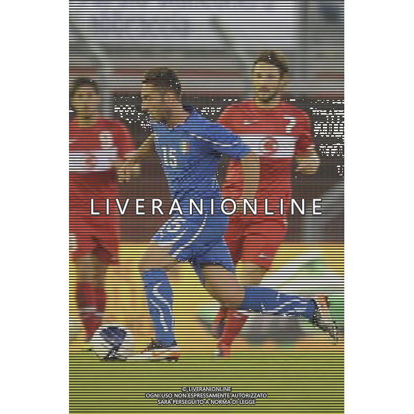 Rieti - 11/10/2011 - Stadio Centro dâ€™Italia-Manlio Scopigno - Qualificazioni Europeo Under 21 - Italia vs Turchia - nella foto: Andrea Bertolacci Â© Fabrizio Corradetti - Ag. Aldo Liverani sas