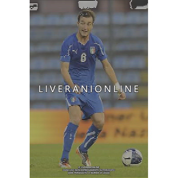 Rieti - 11/10/2011 - Stadio Centro dâ€™Italia-Manlio Scopigno - Qualificazioni Europeo Under 21 - Italia vs Turchia - nella foto: Luca Cardirola Â© Fabrizio Corradetti - Ag. Aldo Liverani sas