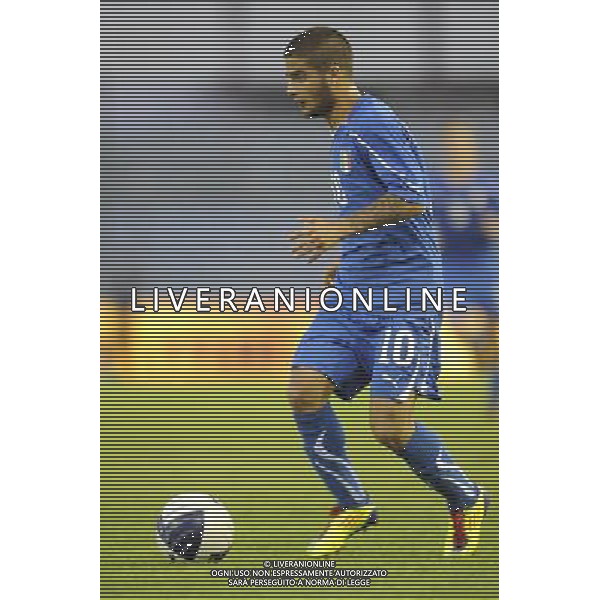 Rieti - 11/10/2011 - Stadio Centro dâ€™Italia-Manlio Scopigno - Qualificazioni Europeo Under 21 - Italia vs Turchia - nella foto: Lorenzo Insigne Â© Fabrizio Corradetti - Ag. Aldo Liverani sas