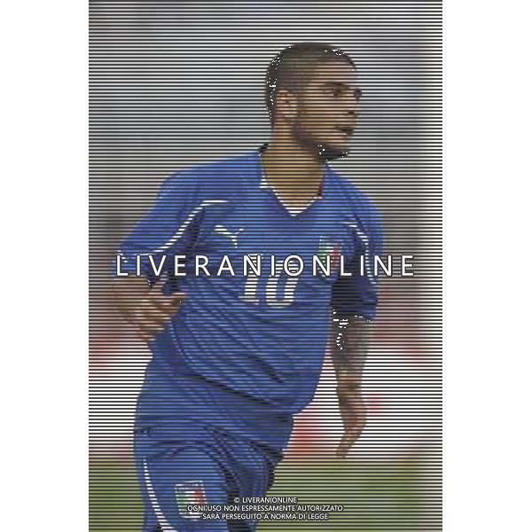 Rieti - 11/10/2011 - Stadio Centro dâ€™Italia-Manlio Scopigno - Qualificazioni Europeo Under 21 - Italia vs Turchia - nella foto: Lorenzo Insigne Â© Fabrizio Corradetti - Ag. Aldo Liverani sas