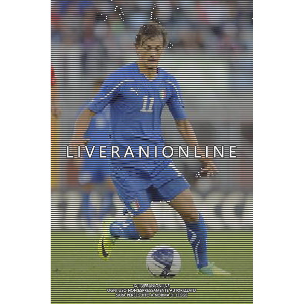 Rieti - 11/10/2011 - Stadio Centro dâ€™Italia-Manlio Scopigno - Qualificazioni Europeo Under 21 - Italia vs Turchia - nella foto: Manolo Gabbiadini Â© Fabrizio Corradetti - Ag. Aldo Liverani sas