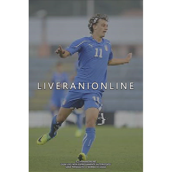 Rieti - 11/10/2011 - Stadio Centro dâ€™Italia-Manlio Scopigno - Qualificazioni Europeo Under 21 - Italia vs Turchia - nella foto: Manolo Gabbiadini Â© Fabrizio Corradetti - Ag. Aldo Liverani sas