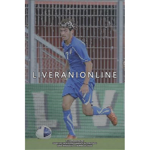 Rieti - 11/10/2011 - Stadio Centro dâ€™Italia-Manlio Scopigno - Qualificazioni Europeo Under 21 - Italia vs Turchia - nella foto: Riccardo Saponara Â© Fabrizio Corradetti - Ag. Aldo Liverani sas