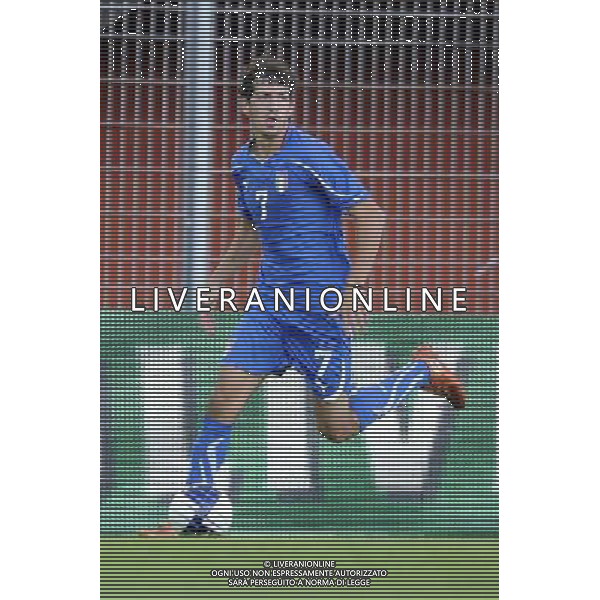 Rieti - 11/10/2011 - Stadio Centro dâ€™Italia-Manlio Scopigno - Qualificazioni Europeo Under 21 - Italia vs Turchia - nella foto: Riccardo Saponara Â© Fabrizio Corradetti - Ag. Aldo Liverani sas