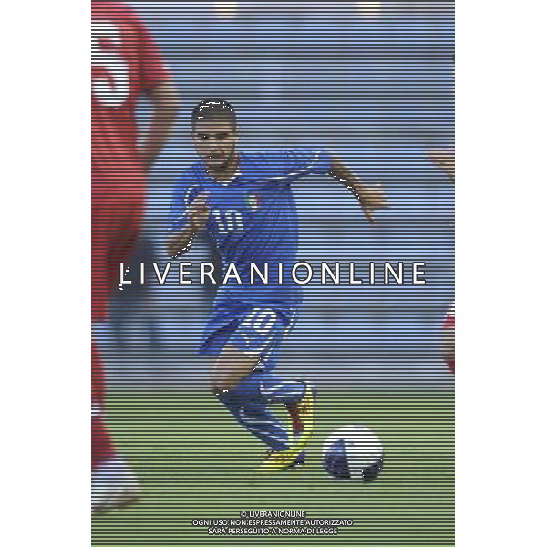 Rieti - 11/10/2011 - Stadio Centro dâ€™Italia-Manlio Scopigno - Qualificazioni Europeo Under 21 - Italia vs Turchia - nella foto: Lorenzo Insigne Â© Fabrizio Corradetti - Ag. Aldo Liverani sas