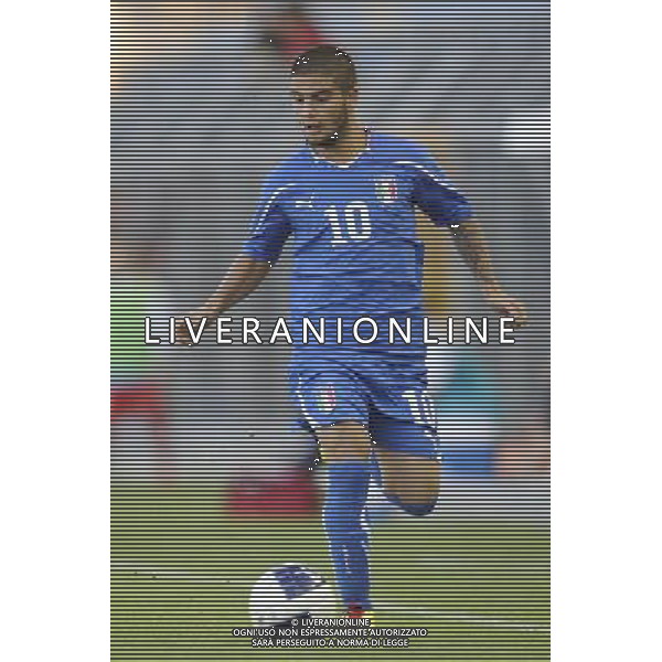 Rieti - 11/10/2011 - Stadio Centro dâ€™Italia-Manlio Scopigno - Qualificazioni Europeo Under 21 - Italia vs Turchia - nella foto: Lorenzo Insigne Â© Fabrizio Corradetti - Ag. Aldo Liverani sas