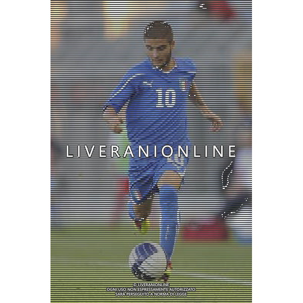 Rieti - 11/10/2011 - Stadio Centro dâ€™Italia-Manlio Scopigno - Qualificazioni Europeo Under 21 - Italia vs Turchia - nella foto: Lorenzo Insigne Â© Fabrizio Corradetti - Ag. Aldo Liverani sas