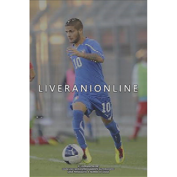 Rieti - 11/10/2011 - Stadio Centro dâ€™Italia-Manlio Scopigno - Qualificazioni Europeo Under 21 - Italia vs Turchia - nella foto: Lorenzo Insigne Â© Fabrizio Corradetti - Ag. Aldo Liverani sas