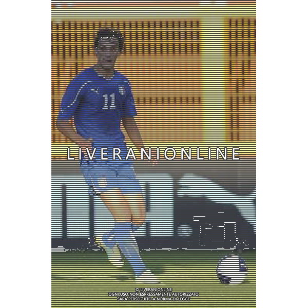 Rieti - 11/10/2011 - Stadio Centro dâ€™Italia-Manlio Scopigno - Qualificazioni Europeo Under 21 - Italia vs Turchia - nella foto: Manolo Gabbiadini Â© Fabrizio Corradetti - Ag. Aldo Liverani sas