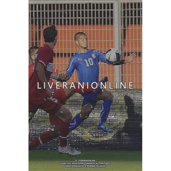 Rieti - 11/10/2011 - Stadio Centro dâ€™Italia-Manlio Scopigno - Qualificazioni Europeo Under 21 - Italia vs Turchia - nella foto: Lorenzo Insigne Â© Fabrizio Corradetti - Ag. Aldo Liverani sas