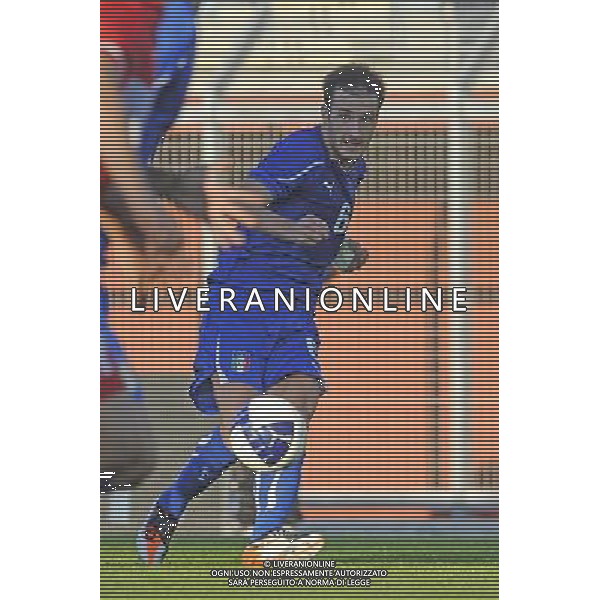 Rieti - 11/10/2011 - Stadio Centro dâ€™Italia-Manlio Scopigno - Qualificazioni Europeo Under 21 - Italia vs Turchia - nella foto: Luca Cardirola Â© Fabrizio Corradetti - Ag. Aldo Liverani sas