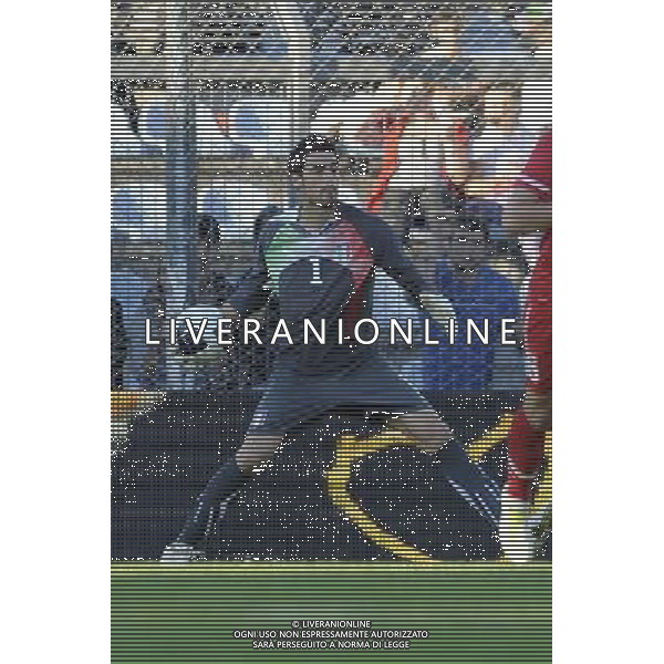 Rieti - 11/10/2011 - Stadio Centro dâ€™Italia-Manlio Scopigno - Qualificazioni Europeo Under 21 - Italia vs Turchia - nella foto: Carlo Pinsoglio Â© Fabrizio Corradetti - Ag. Aldo Liverani sas