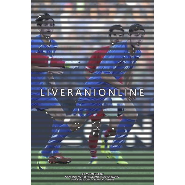 Rieti - 11/10/2011 - Stadio Centro dâ€™Italia-Manlio Scopigno - Qualificazioni Europeo Under 21 - Italia vs Turchia - nella foto: Mattia Destro Â© Fabrizio Corradetti - Ag. Aldo Liverani sas