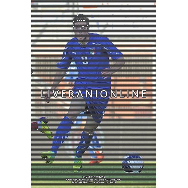 Rieti - 11/10/2011 - Stadio Centro dâ€™Italia-Manlio Scopigno - Qualificazioni Europeo Under 21 - Italia vs Turchia - nella foto: Mattia Destro Â© Fabrizio Corradetti - Ag. Aldo Liverani sas