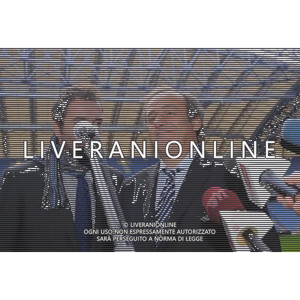 12.10.2011 POZNAN STADION MIEJSKI. PILKA NOZNA BRIEFING PRASOWY Z PREZYDENTEM UEFA MICHAELEM PLATINI (PRESS CONFERENCE WITH THE PRESIDENT OF UEFA MICHAEL PLATINI) NZ/ MICHAEL PLATINI FOT. JAKUB KACZMARCZYK / PRESSFOCUS NEWSPIXPL --- Newspix.pl /ag aldo liverani/ - ITALY ONLY -12/10/2011 VISITA E CONFERENZA STAMPA DEL PRESIDENTE DELLA UEFA Michael Platini *** Local Caption *** .