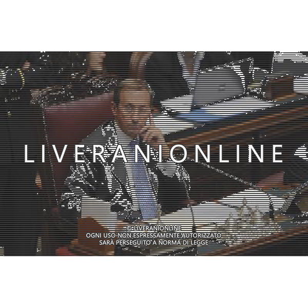 Roma - 13/10/2011 - Montecitorio - Comunicazioni del Presidente del Consiglio Silvio Berlusconi alla Camera - nella foto: Gianfranco Fini ©Fabrizio Corradetti - Ag. Aldo Liverani sas