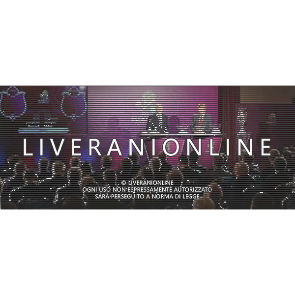 13.10.2011 KRAKOW ULICA POWISLE HOTEL SHERATON LOSOWANIE PAR BARAZOWYCH ELIMINACJI UEFA EURO 2012 POLSKA â€“ UKRAINA DRAW PLAY-OFF NZ. GIANNI INFANTINO (L) ZBIGNIEW BONIEK (P) ( POLAND SPORT FOOTBALL ) FOTO MATEUSZ TRZUSKOWSKI/CYFRASPORT/NEWSPIX.PL --- Newspix.pl AG ALDO LIVERANI S A S ONLY ITALY *** Local Caption *** www.newspix.pl mail us: info@newspix.pl call us: 0048 022 23 22 222 --- Polish Picture Agency by Ringier Axel Springer Poland