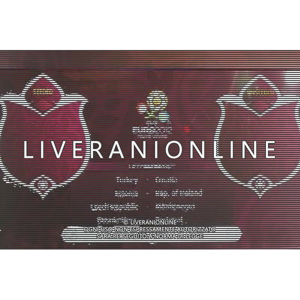 13.10.2011 KRAKOW ULICA POWISLE HOTEL SHERATON LOSOWANIE PAR BARAZOWYCH ELIMINACJI UEFA EURO 2012 POLSKA â€“ UKRAINA DRAW PLAY-OFF ( POLAND SPORT FOOTBALL ) FOTO MATEUSZ TRZUSKOWSKI/CYFRASPORT/NEWSPIX.PL --- Newspix.pl AG ALDO LIVERANI S A S ONLY ITALY *** Local Caption *** www.newspix.pl mail us: info@newspix.pl call us: 0048 022 23 22 222 --- Polish Picture Agency by Ringier Axel Springer Poland