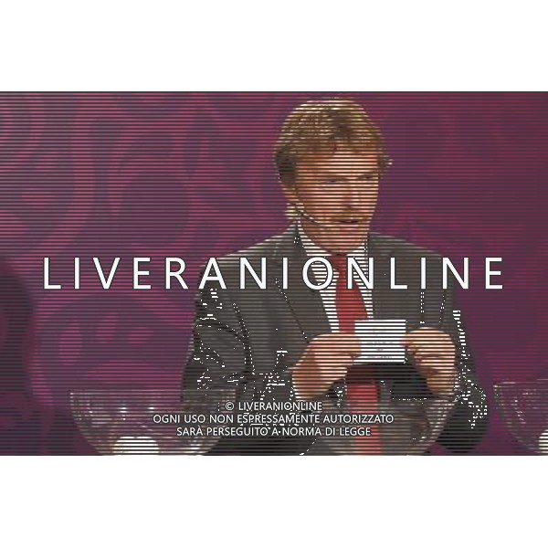 13.10.2011 KRAKOW ULICA POWISLE HOTEL SHERATON LOSOWANIE PAR BARAZOWYCH ELIMINACJI UEFA EURO 2012 POLSKA â€“ UKRAINA DRAW PLAY-OFF NZ. ZBIGNIEW BONIEK ( POLAND SPORT FOOTBALL ) FOTO MATEUSZ TRZUSKOWSKI/CYFRASPORT/NEWSPIX.PL --- Newspix.pl AG ALDO LIVERANI S A S ONLY ITALY *** Local Caption *** www.newspix.pl mail us: info@newspix.pl call us: 0048 022 23 22 222 --- Polish Picture Agency by Ringier Axel Springer Poland